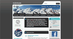 Desktop Screenshot of kozichguide.cz